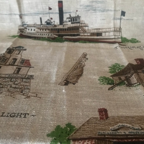 Rare Vintage 1960’s Kay Dee Pure Linen Towel - Picture 12 of 13